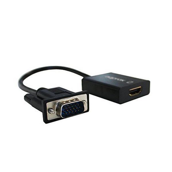 Adaptor VGA la HDMI cu Audio approx! APPC25 3,5 mm Micro USB 20 cm 720p/1080i/1080p