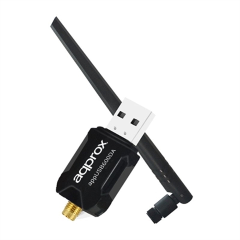 Adaptor USB Wifi approx! APPUSB600DA Negru