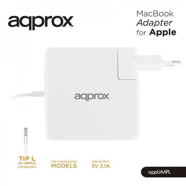 Încărcător pentru Laptop approx! AAOACR0194 APPUAAPL Apple Typ L
