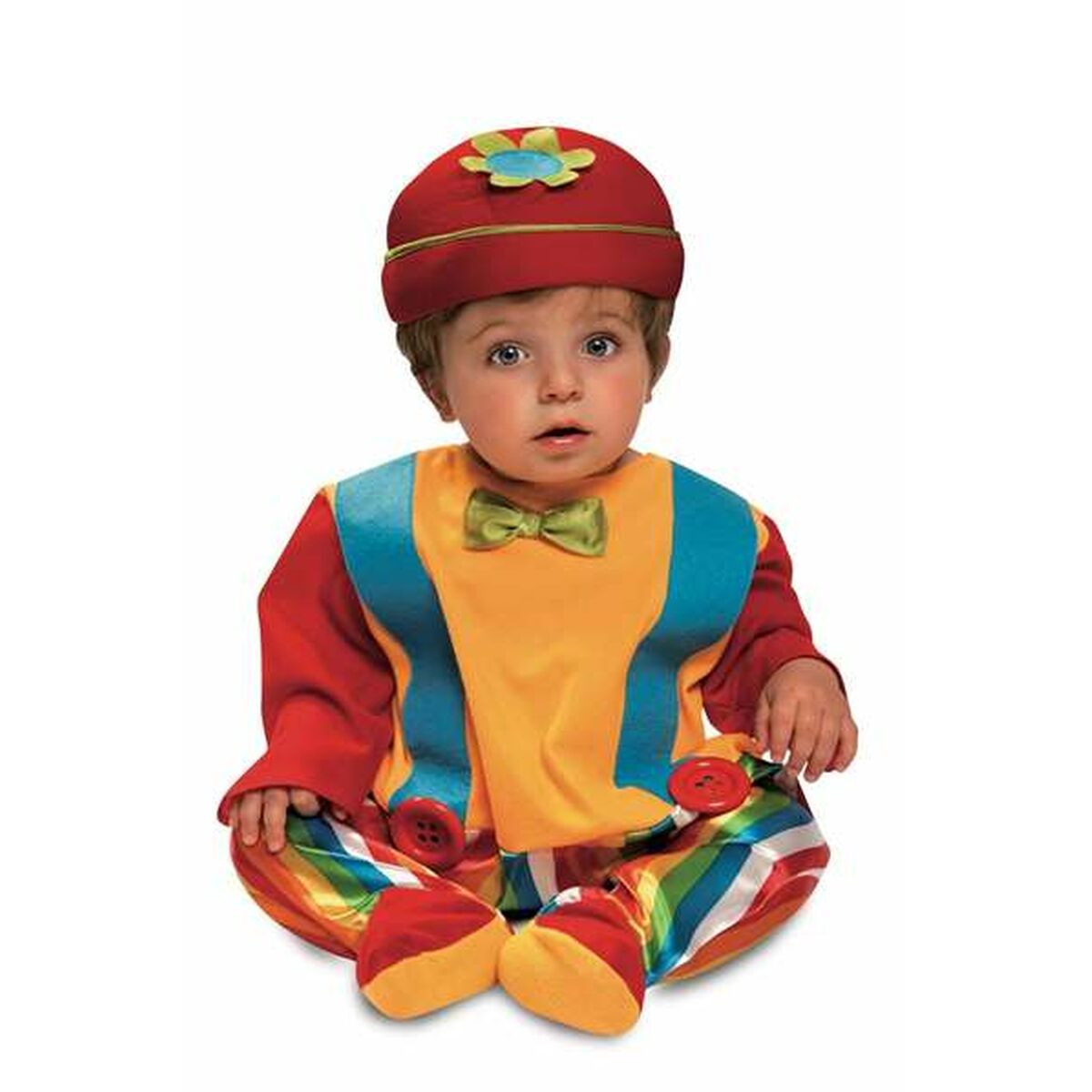 Costum Deghizare pentru Bebeluși Clown 7-12 Luni