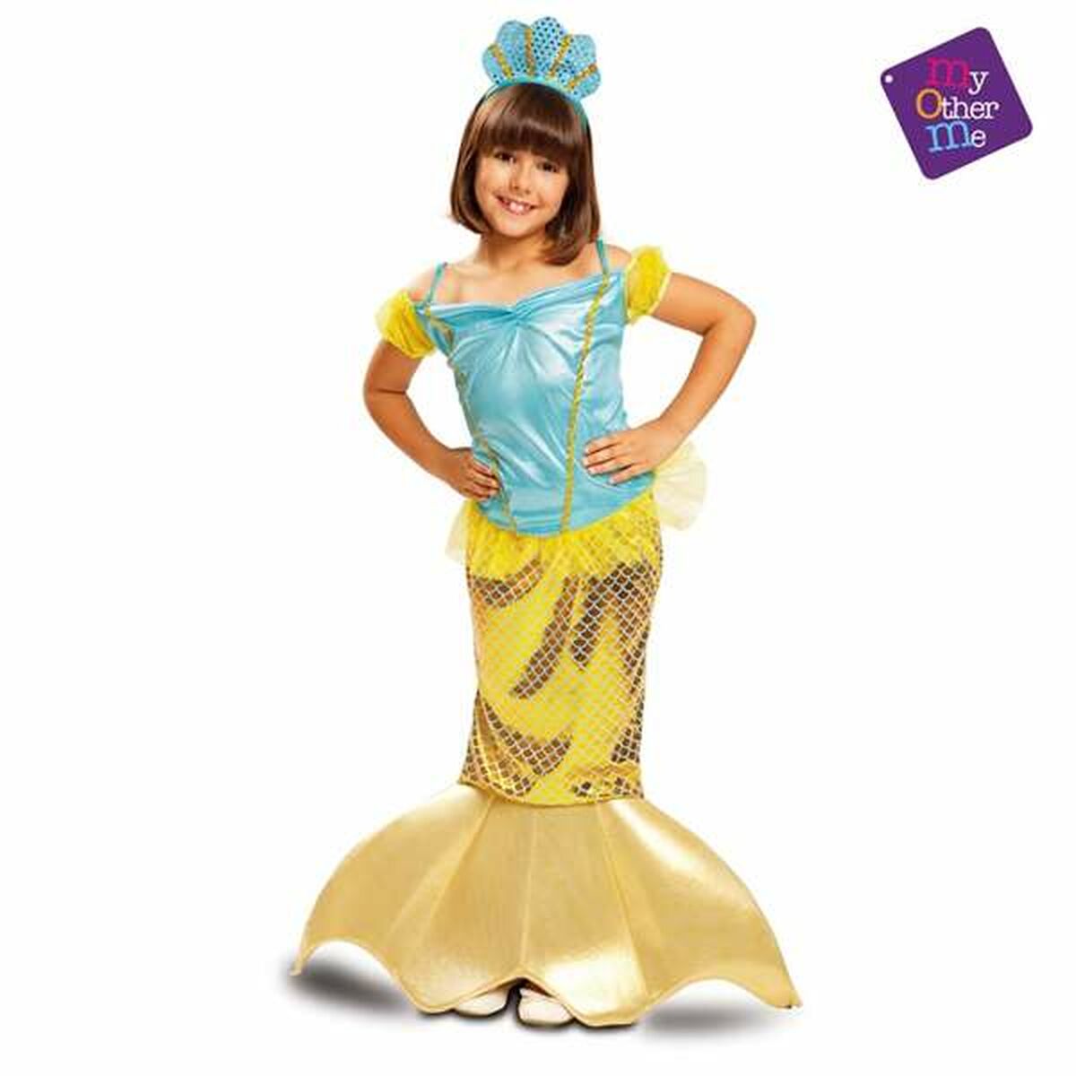 Costum Deghizare pentru Copii My Other Me Sirenă - Mărime 3-4 Ani