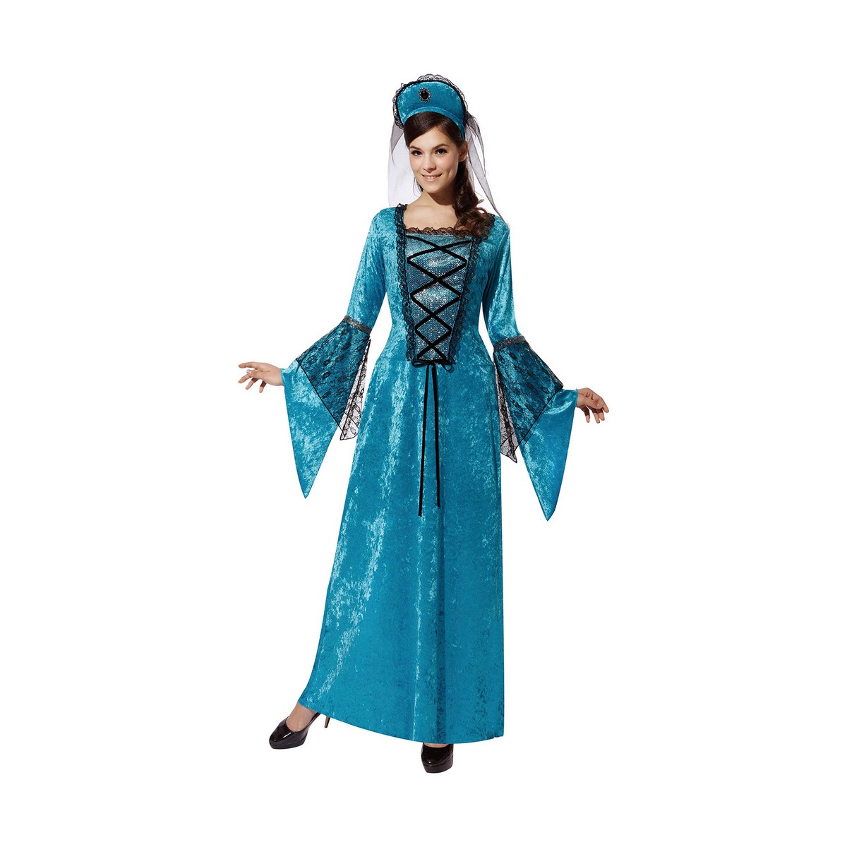 Costum Deghizare pentru Adulți My Other Me Albastru Prințesă Mărimea M/L