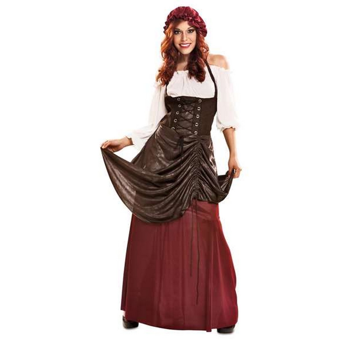 Costum Deghizare pentru Adulți Mărime unică Țăran medieval