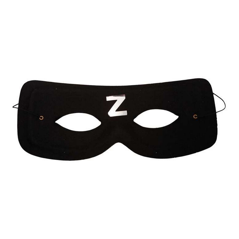 Bentiță  Satin negru Mărime unică Zorro