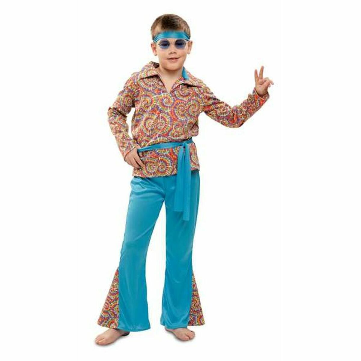 Costum Deghizare pentru Copii My Other Me Hippie - Mărime 10-12 Ani