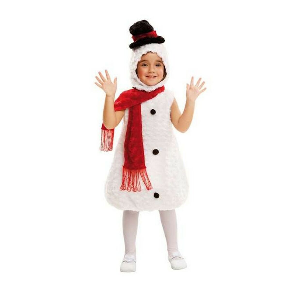 Costum Deghizare pentru Copii My Other Me Om de Zăpadă - Mărime 3-4 Ani