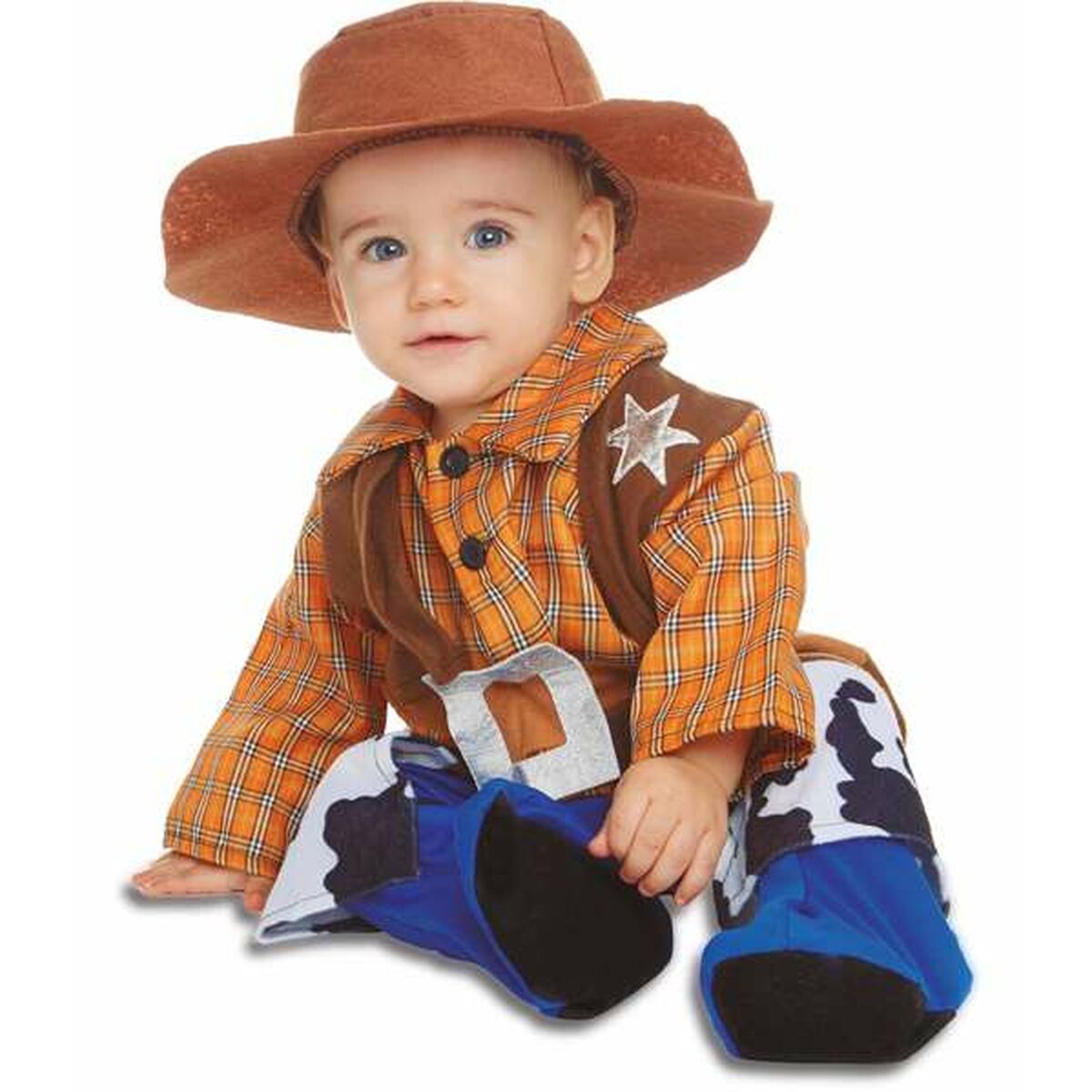 Costum Deghizare pentru Bebeluși My Other Me Billy Cowboy 0-6 Luni