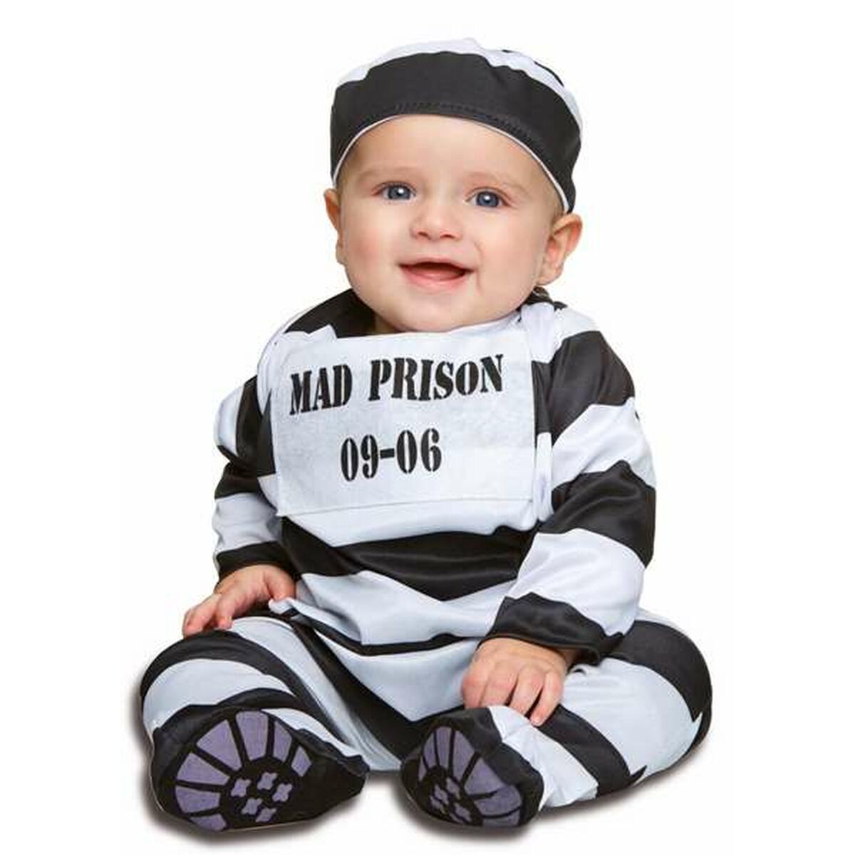 Costum Deghizare pentru Bebeluși My Other Me Mad Prison 0-6 Luni