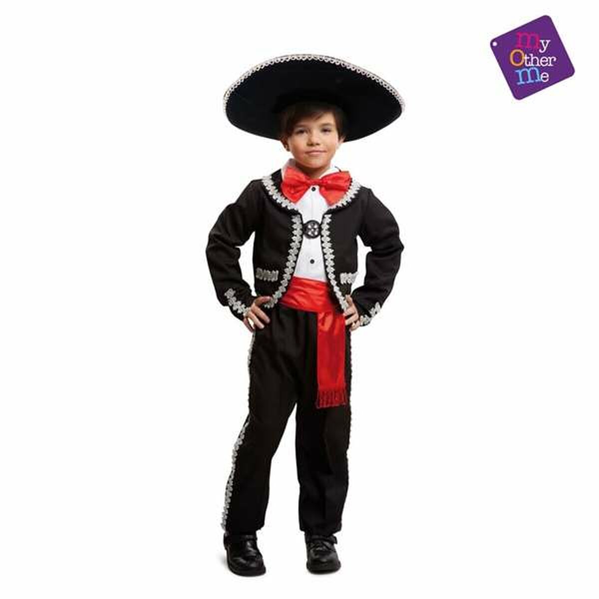 Costum Deghizare pentru Copii Shine Inline Mexican - Mărime 5-6 Ani