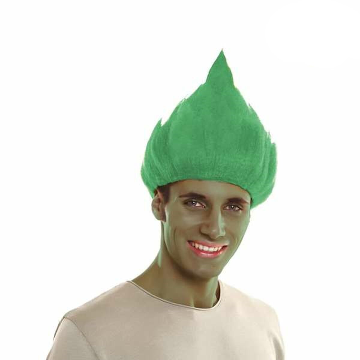 Perucă My Other Me Verde Mărime unică Trolls