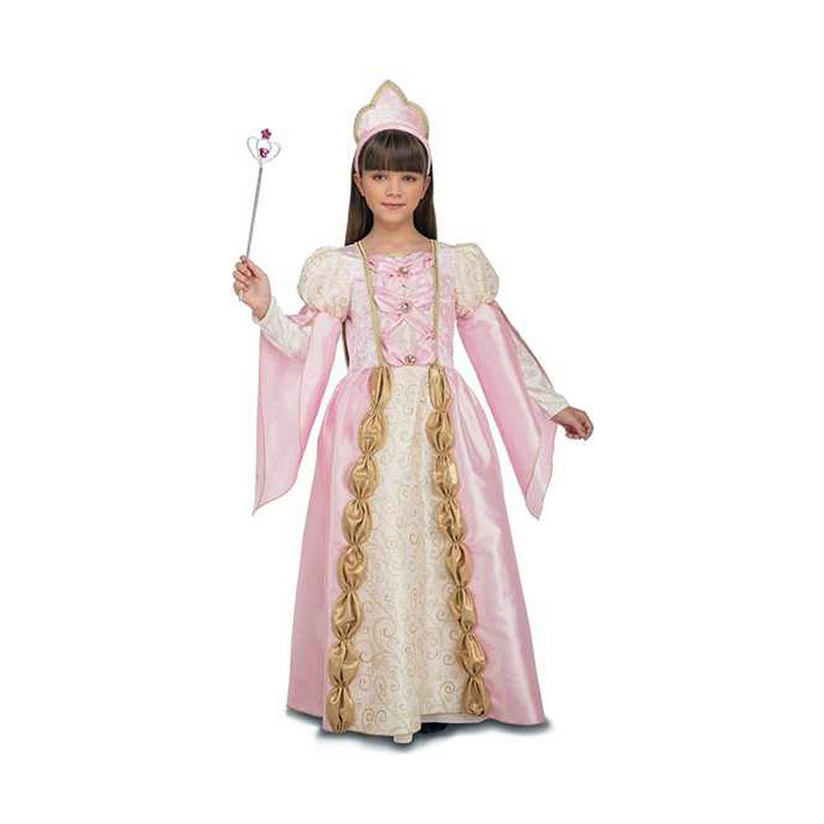 Costum Deghizare pentru Copii My Other Me Roz Regină - Mărime 5-6 Ani