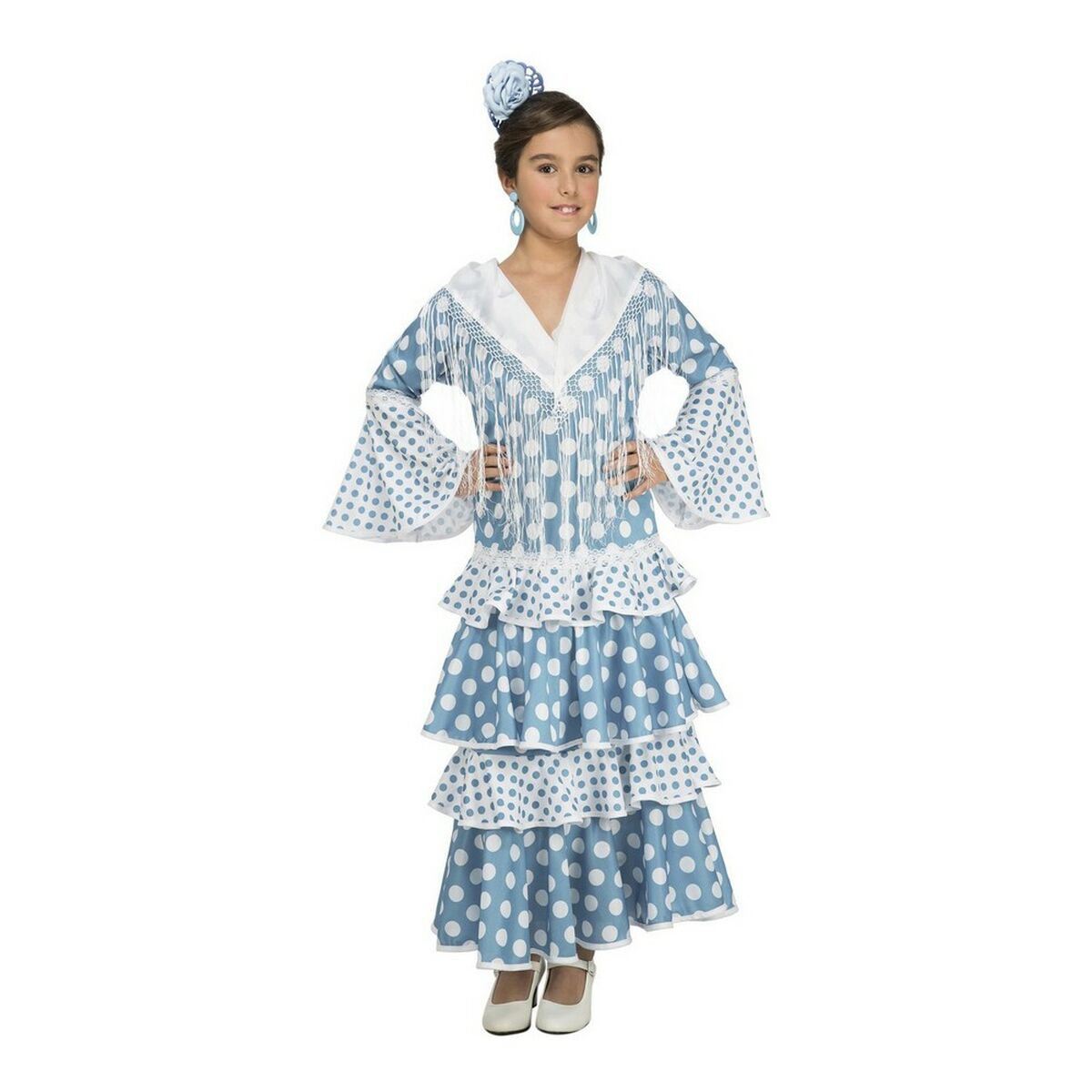 Costum Deghizare pentru Copii Flamenco 5-6 Ani