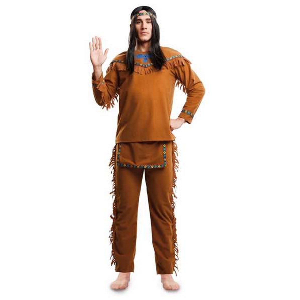 Costum Deghizare pentru Adulți Mărimea S Indian american
