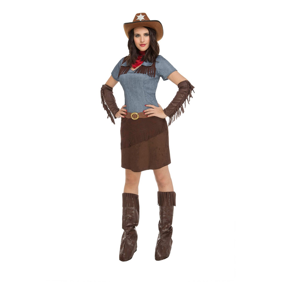 Costum Deghizare pentru Adulți My Other Me Cowgirl  Mărimea S