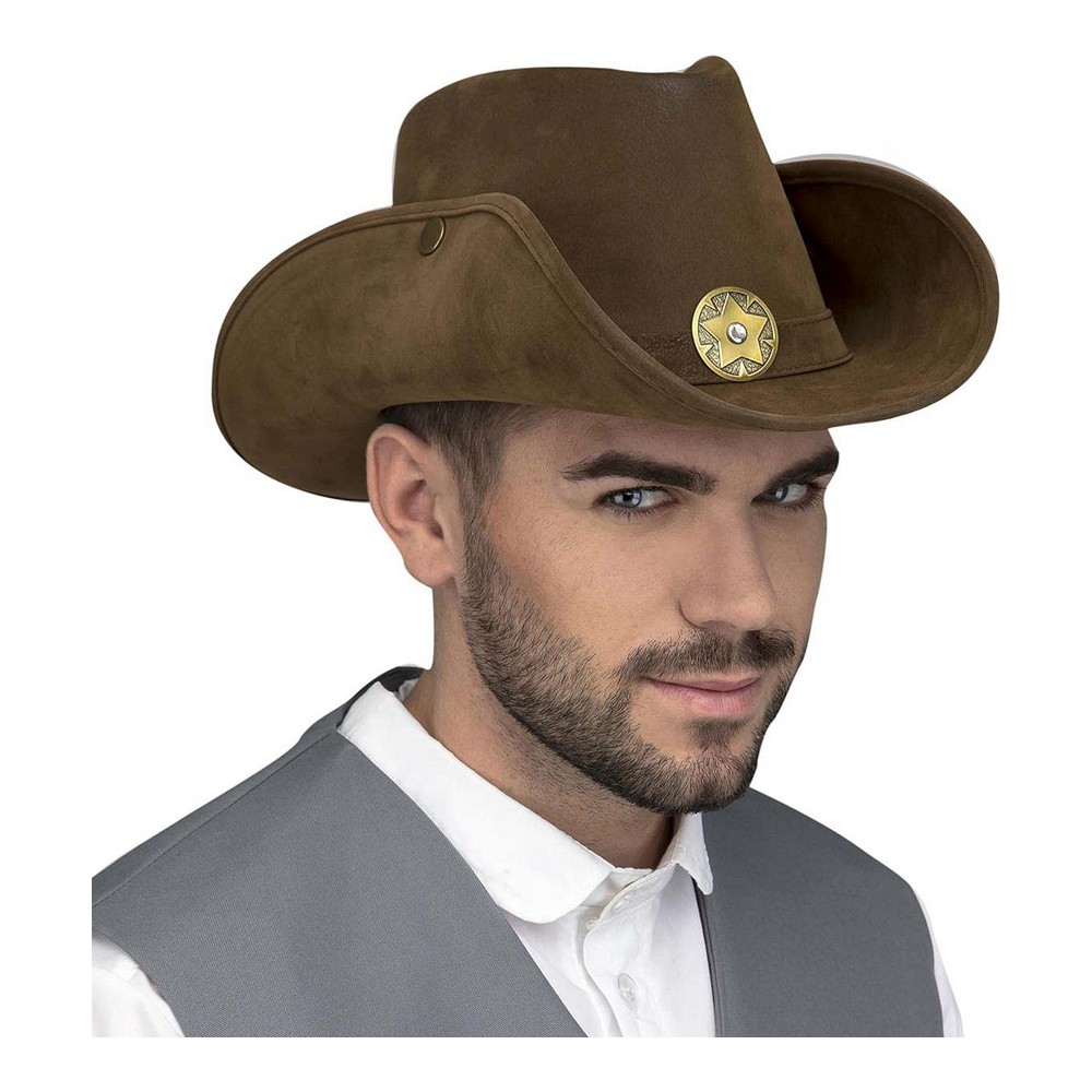 Pălărie de Cowboy My Other Me Maro Stea (59 cm)