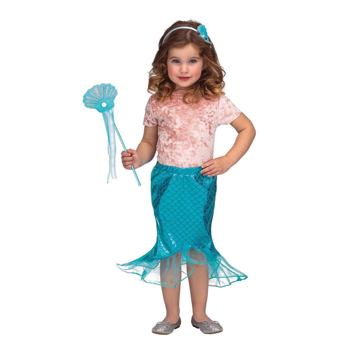 Costum Deghizare pentru Copii My Other Me Albastru Sirenă 3-6 ani