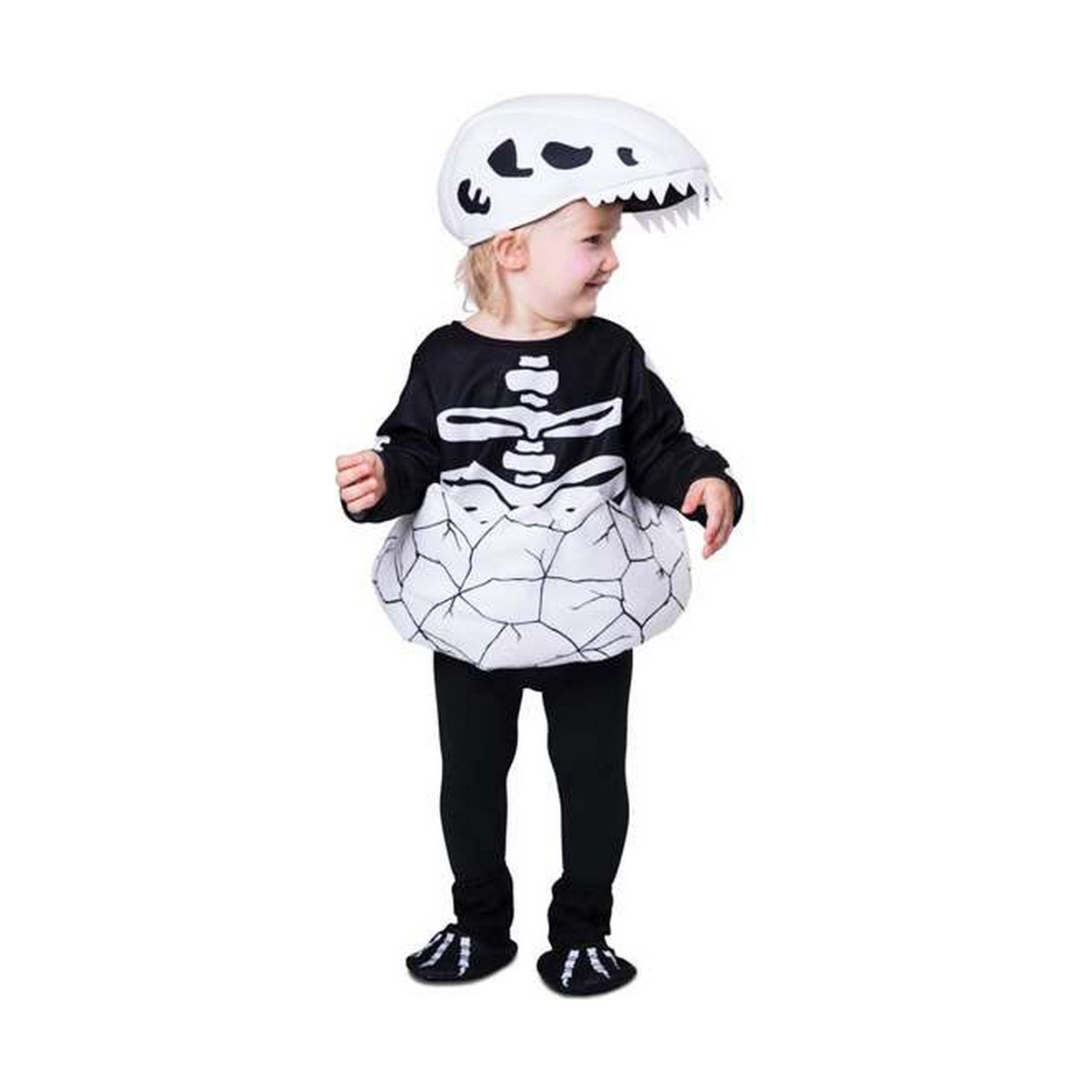 Costum Deghizare pentru Copii My Other Me Mic Dinozaur Schelet - Mărime 3-4 Ani