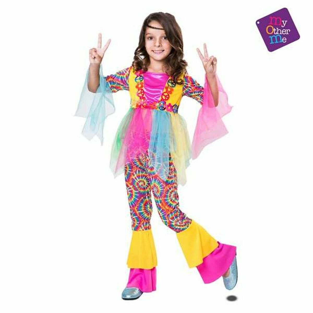 Costum Deghizare pentru Copii My Other Me Girl Hippie - Mărime 10-12 Ani