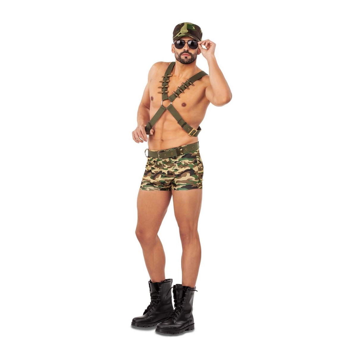 Costum Deghizare pentru Adulți My Other Me Militar Sexy Mărimea M/L