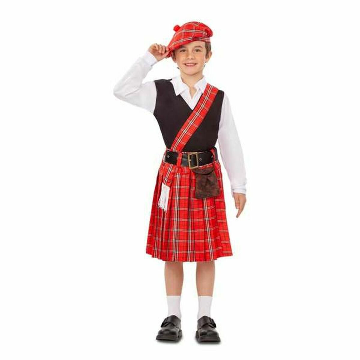 Costum Deghizare pentru Copii My Other Me Scoțian - Mărime 5-6 Ani