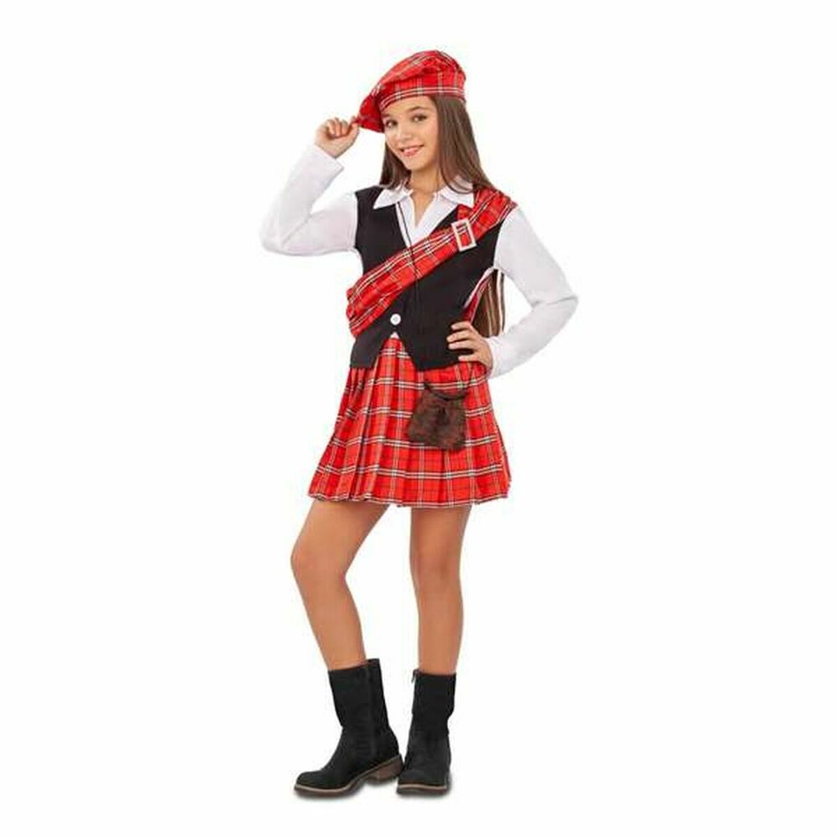 Costum Deghizare pentru Copii My Other Me Scottish 10-12 Ani