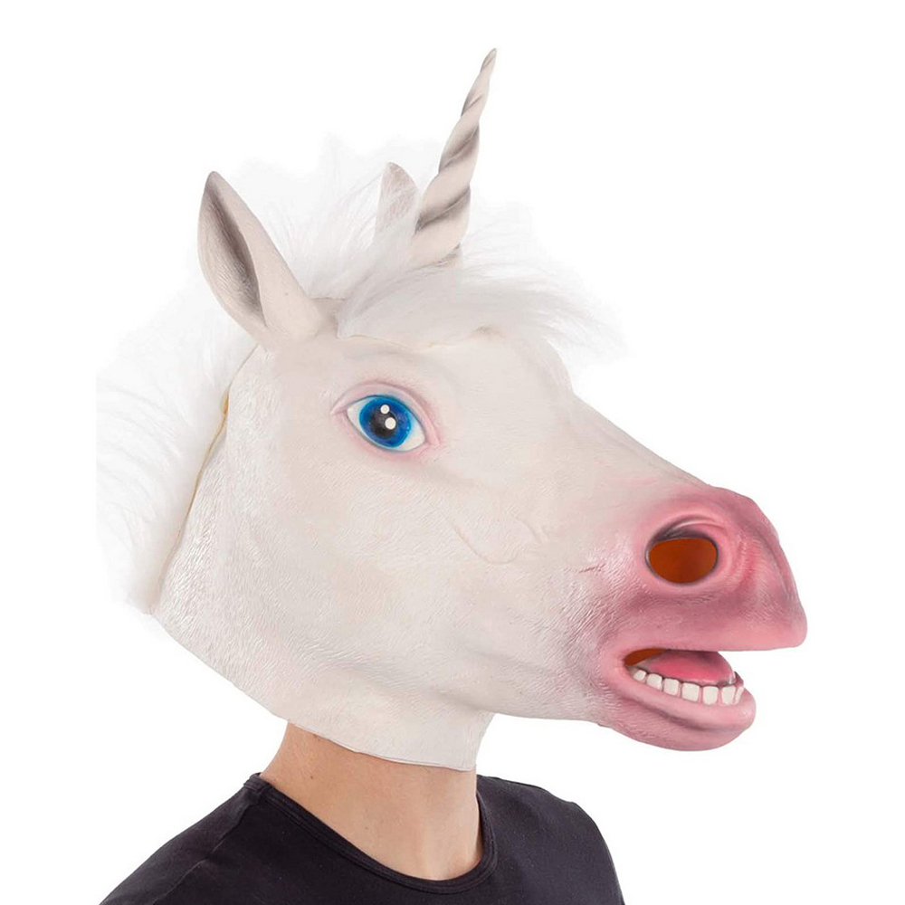 Mască My Other Me Mărime unică Unicorn Costum