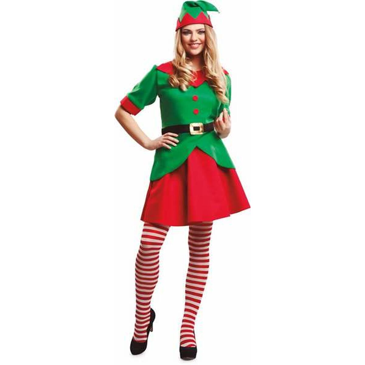 Costum Deghizare pentru Adulți My Other Me Elf S Verde