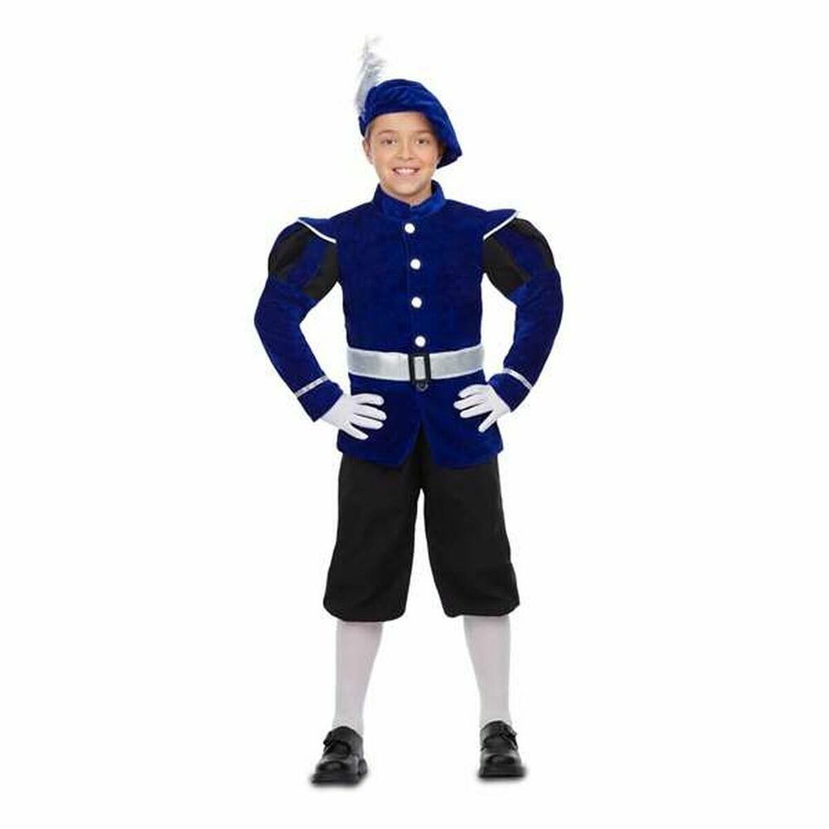 Costum Deghizare pentru Copii My Other Me Albastru Pălărie Vestă Pantaloni - Mărime 3-4 Ani