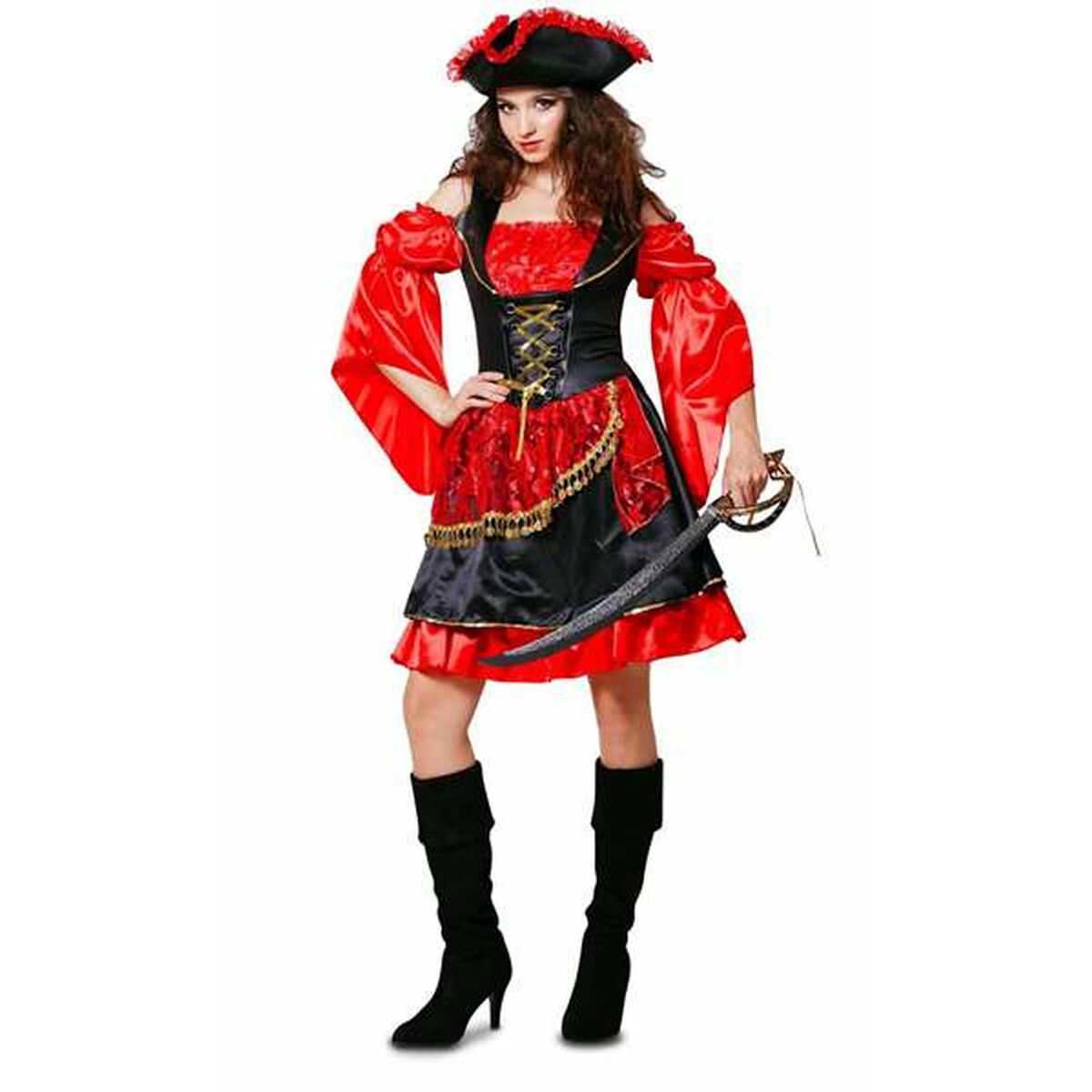 Costum Deghizare pentru Adulți My Other Me Descarada Pirat - Mărime M