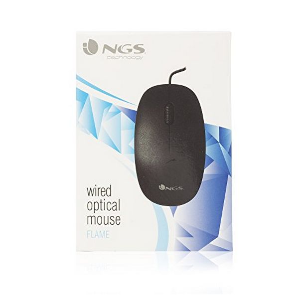 Mouse Optic NGS FLAME 1000 dpi Negru