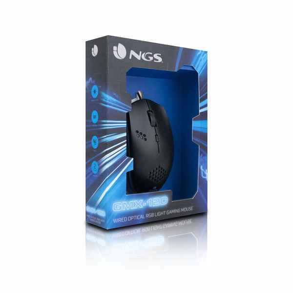 Mouse Gaming NGS GMX-120 800/1200 dpi Negru