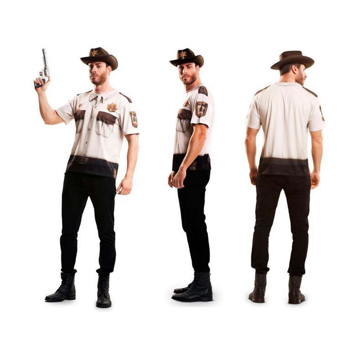 Costum Deghizare pentru Adulți My Other Me Sheriff Polițist - Mărime M