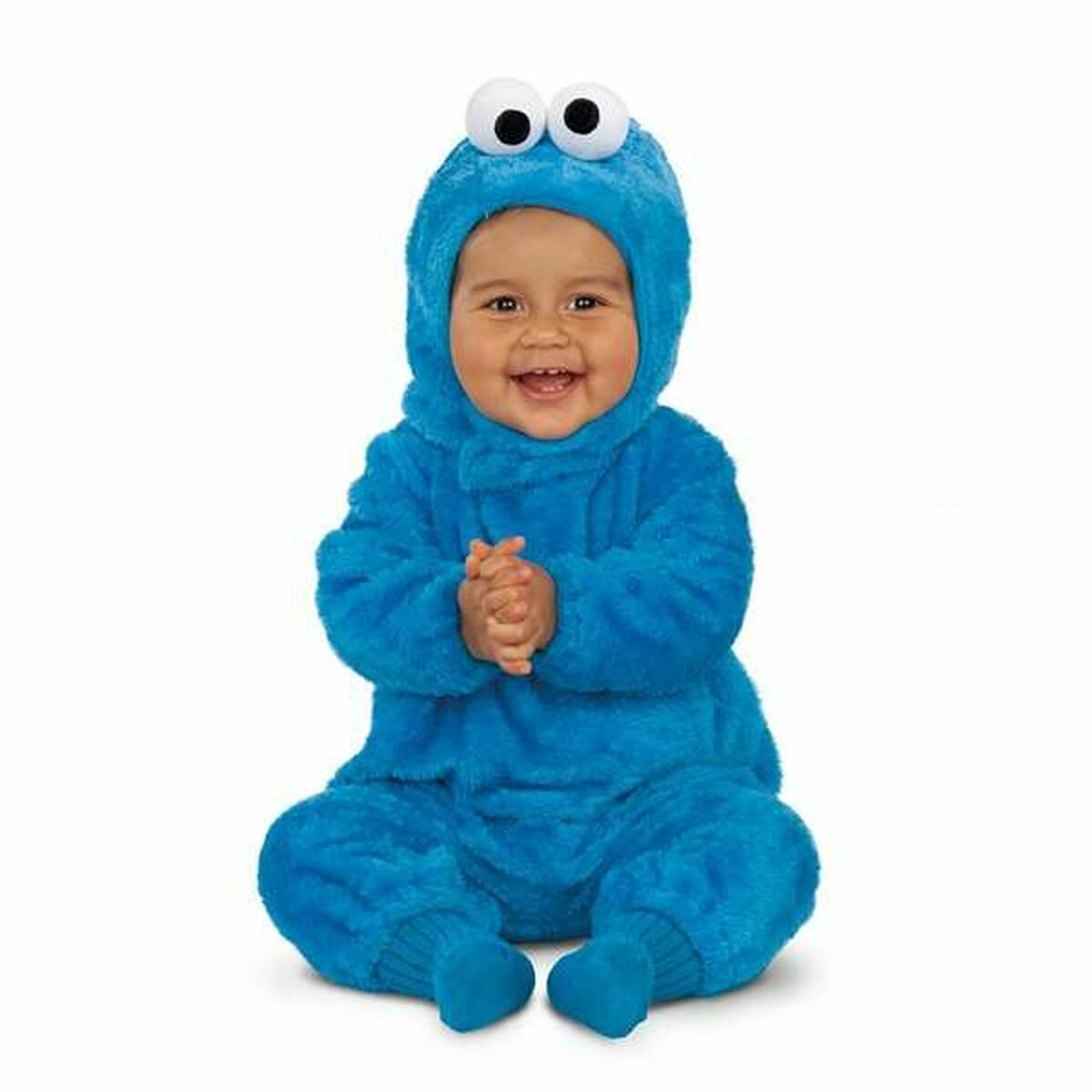 Costum Deghizare pentru Bebeluși My Other Me Cookie Monster - Mărime 7-12 Luni