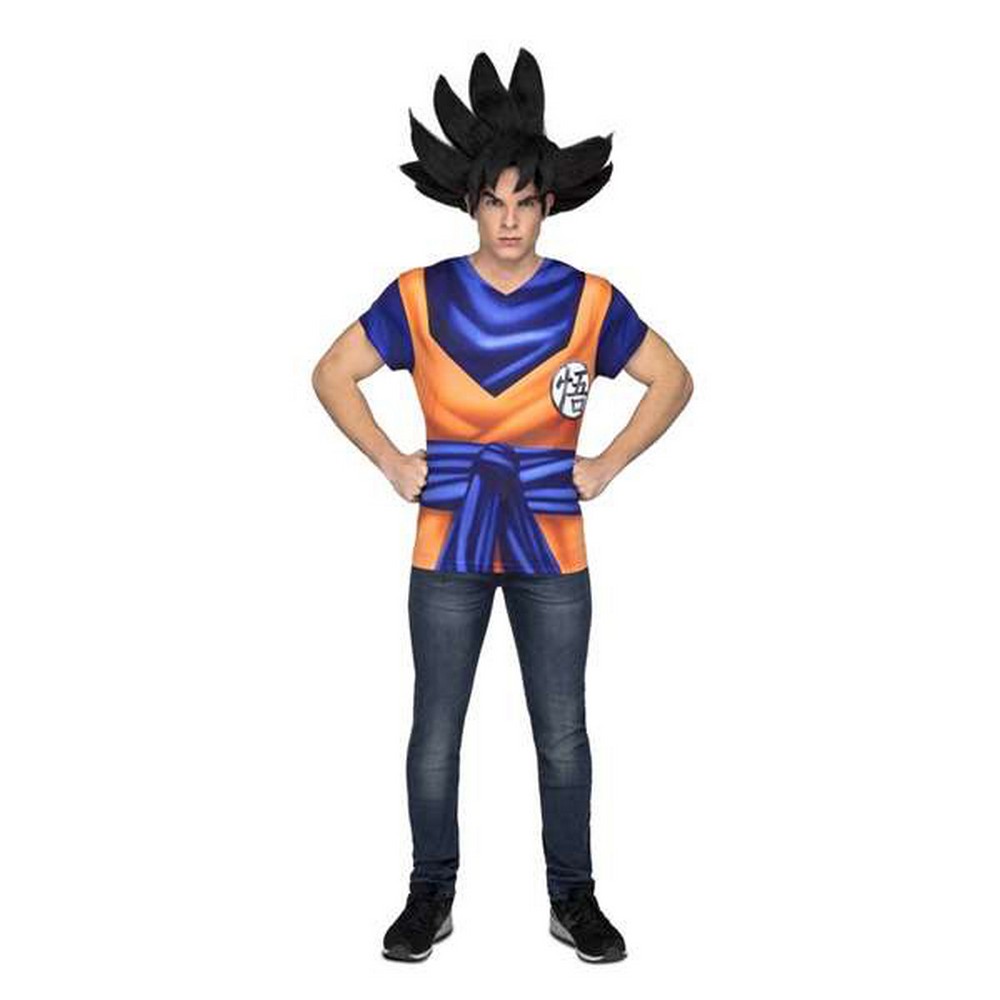 Costum Deghizare pentru Adulți My Other Me Goku Tricou - Mărime L