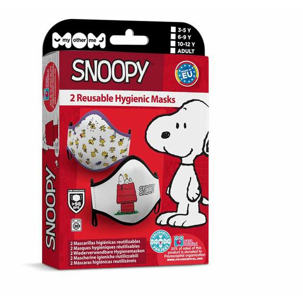 Mască facială igienică My Other Me Snoopy Premium 10-12 Ani