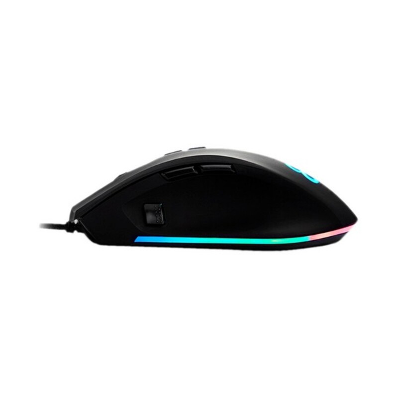 Mouse Gaming cu LED Newskill HABROK RGB 16000 dpi Negru
