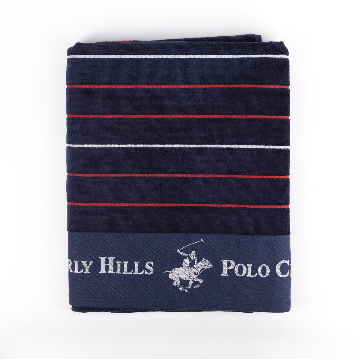 Prosop de Plajă Beverly Hills Polo Club Albastru 90 x 160 cm
