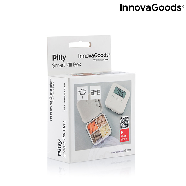 Cutie electronică inteligentă pentru pastile Pilly InnovaGoods