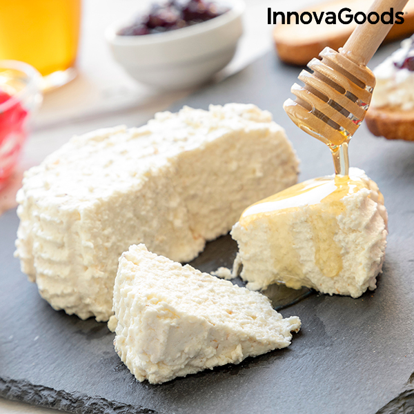 Formă pentru a pregăti brânză proaspătă cu manual și rețete Freashy InnovaGoods