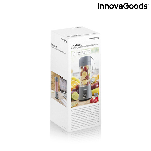 Mixer cu pahar portabil reîncărcabil Shakuit InnovaGoods