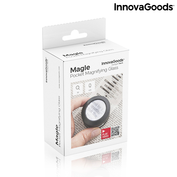 Lupa de buzunar cu LED Magle InnovaGoods