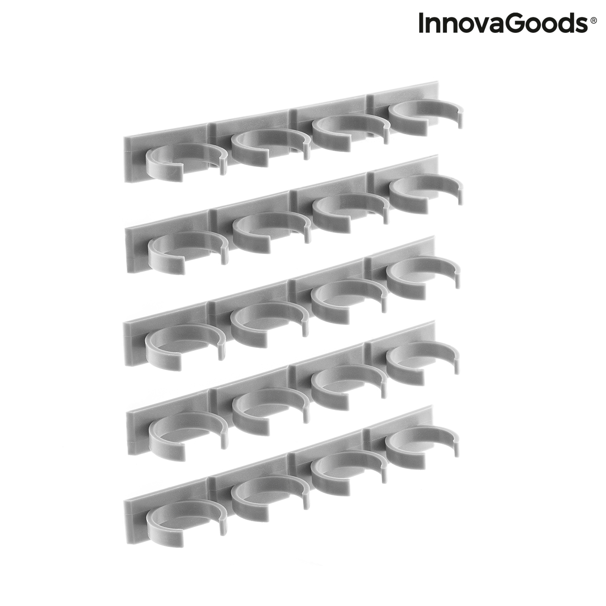 Organizator de condimente adeziv și divizibil Jarlock x20 InnovaGoods