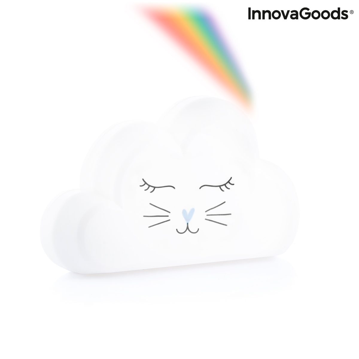 Lampă cu proiector și autocolante Rainbow Claibow InnovaGoods