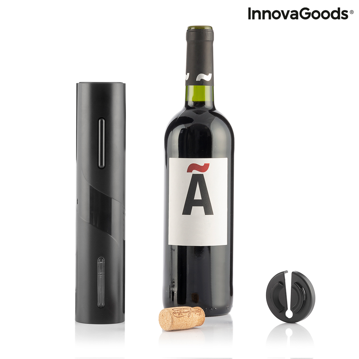 Tirbușon electric pentru sticle de vin Corkbot InnovaGoods