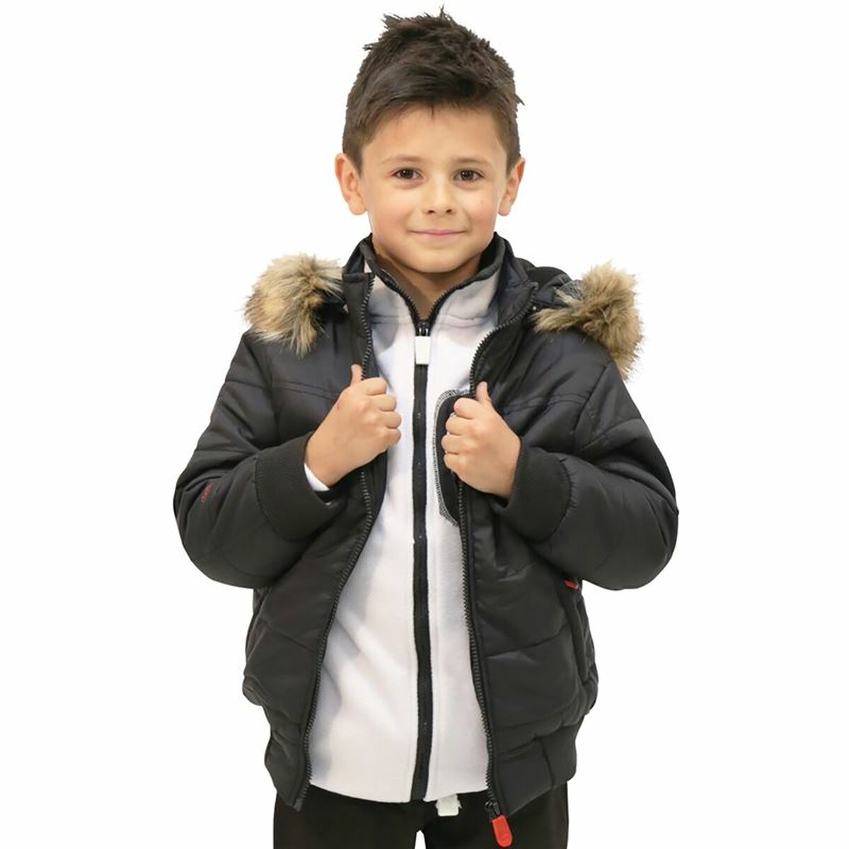 Jachetă Sport pentru Copii Rox R Baikal Negru - Mărime 6 Ani