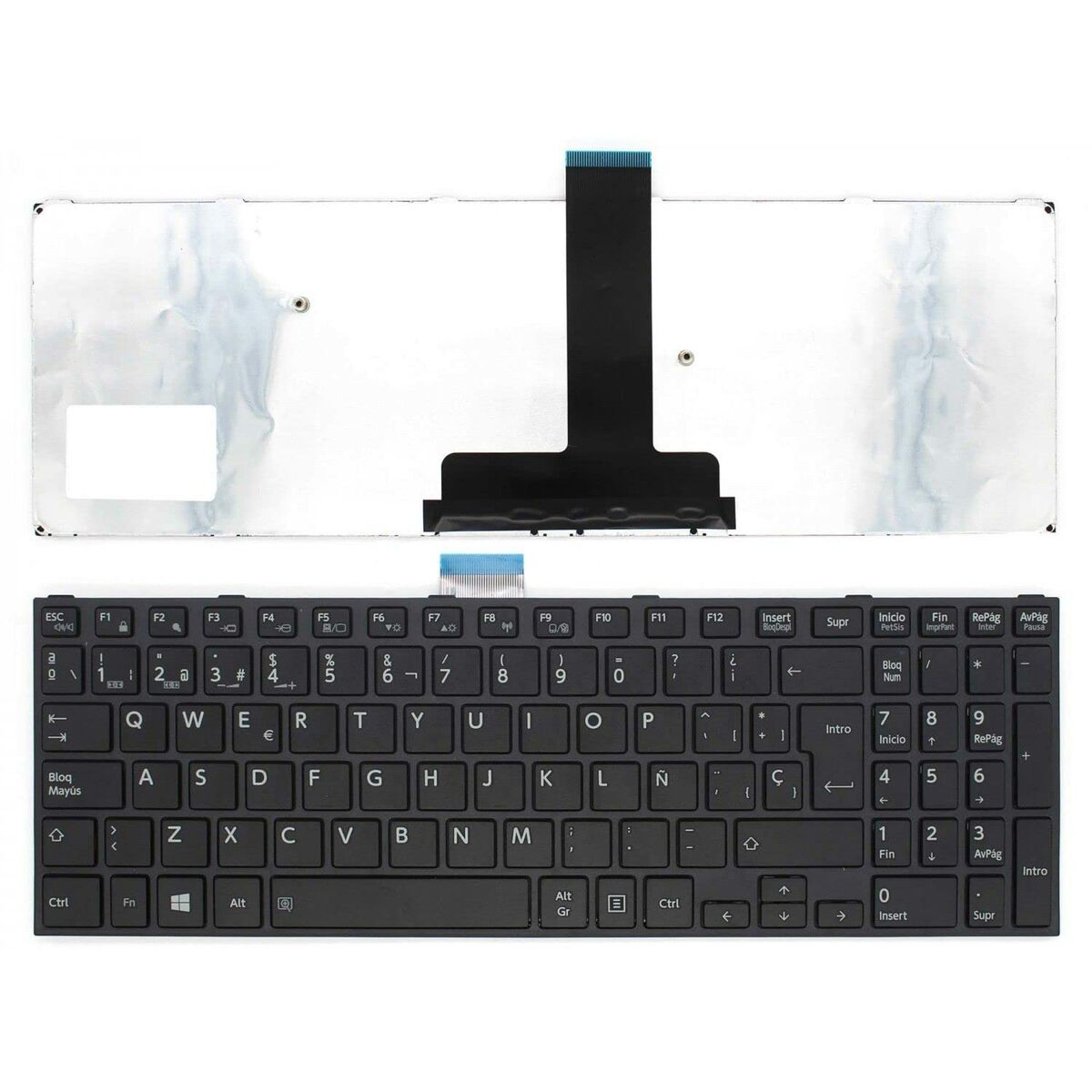 Tastatură de Rezervă pentru Laptop TEC0414
