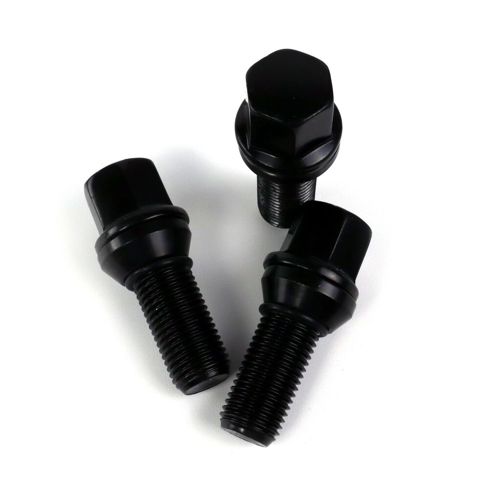 Set Piulițe OMP 33 mm Negru M12 x 1,50