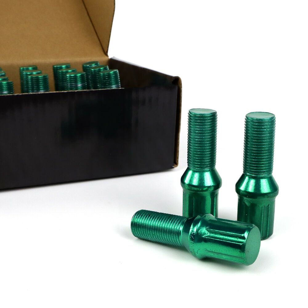 Set Piulițe OMP 27 mm Verde 20 uds M12 x 1,25