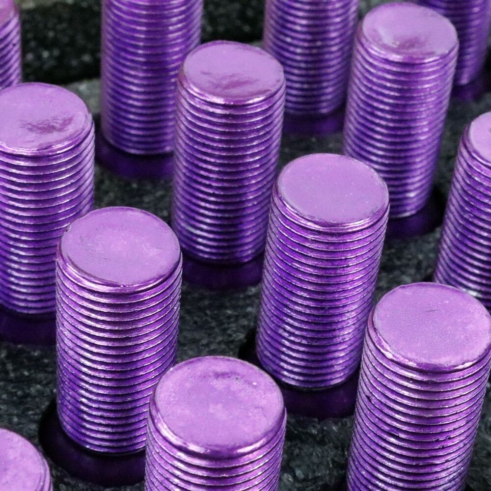 Set Piulițe OMP 27 mm Violet 20 uds M12 x 1,50