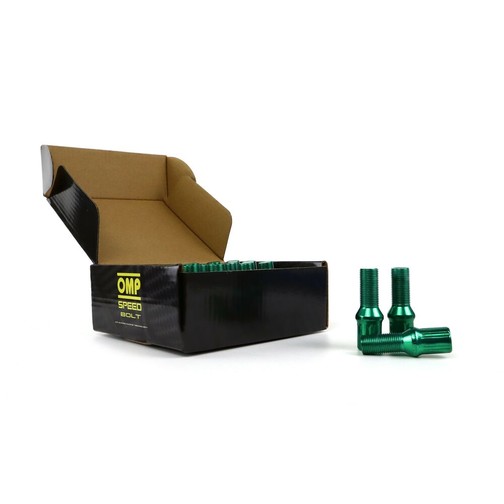 Set Piulițe OMP 27 mm Verde 20 uds M14 x 1,25